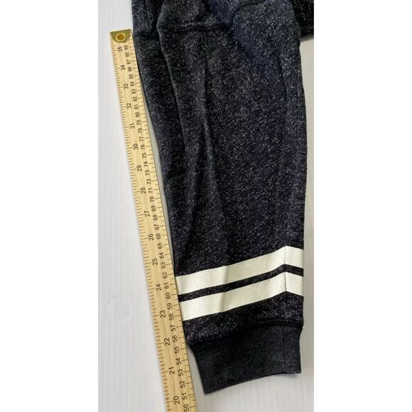 Victoria’s Secret  PINK Light Weight Sweater Top Logo On Back Gray/Blk Mix Large - Picture 10 of 10